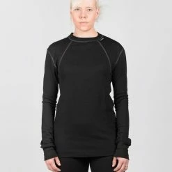 FinnSvala Merinovilla O-Neck -paita, Punainen