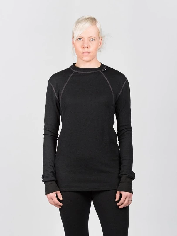 FinnSvala Merinovilla O-Neck -paita, Punainen 3 FinnSvala Merinovilla O-Neck -paita, Punainen