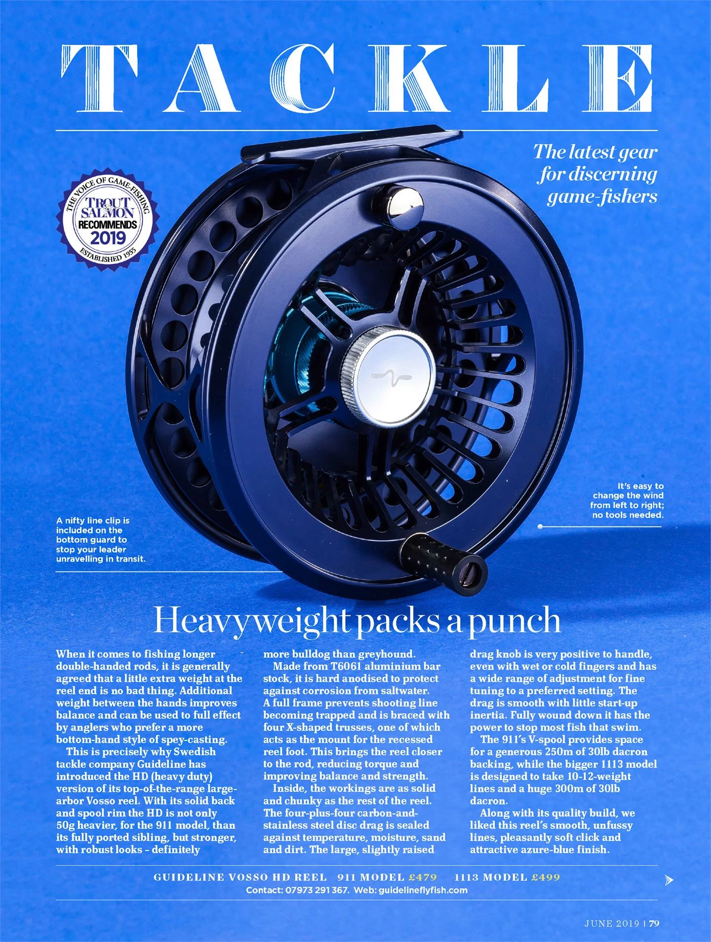 Guideline Vosso HD -perhokelat, Dark Azur 6 Guideline Vosso HD -perhokelat, Dark Azur - Image 4