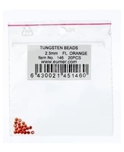 Eumer Tungsten Beads, 3,3mm