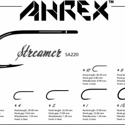 Ahrex SA220 – STREAMER S/E -perhokoukut -Kelat Myynti AHrex SA220 S