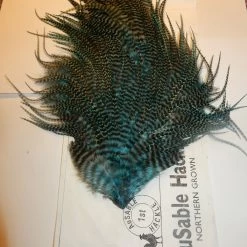 Ausable Hackle 1st -grade -pintaperhosatula,väri:Grizzle Sininen
