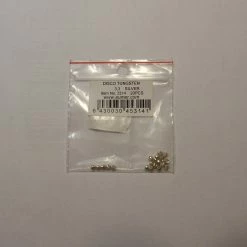 Eumer Disco Tungsten Beads, 3.3mm