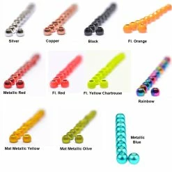 Future Fly Brass Beads 4mm -Kelat Myynti FFBRASSBEADS