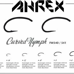 Ahrex FW540 – CURVED NYMPH -perhokoukut -Kelat Myynti FW 540 541