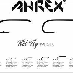 Ahrex FW580 – WET FLY -perhokoukut -Kelat Myynti FW 580 581