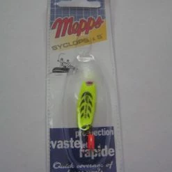 Mepps Syclops -lusikka, Koko:00,väri:Keltainen