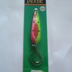 Blue Fox Trixee -lusikka,väri:Pinkki-V.vihreä, Punainen Keskusta