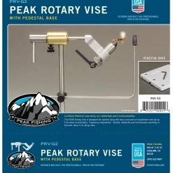 PEAK Rotary Vise With Pedestal Base -Kelat Myynti PRVG2 Label