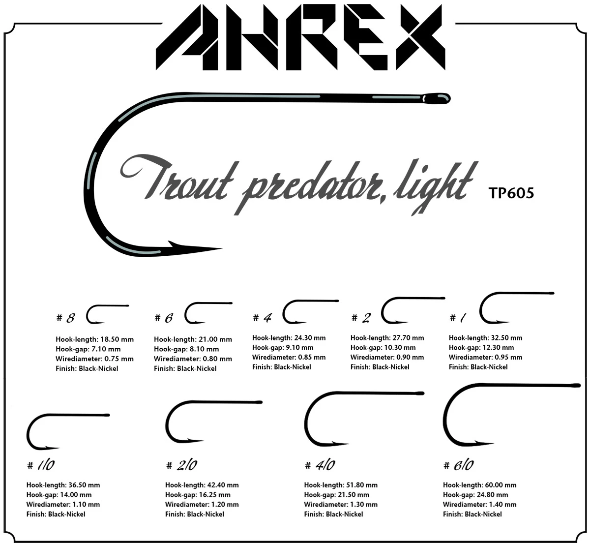 Ahrex TP605 – TROUT PREDATOR STREAMER LIGHT -perhokoukut 5 Ahrex TP605 – TROUT PREDATOR STREAMER LIGHT -perhokoukut - Image 3