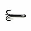 Esmond Drury Treble Salmon Hooks, Musta