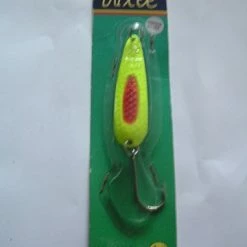 Blue Fox Trixee -lusikka,väri:Fl.keltainen, Punainen Keskusta