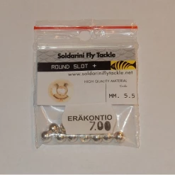 Soldarini Round Slot + -kuulapää, Hopea